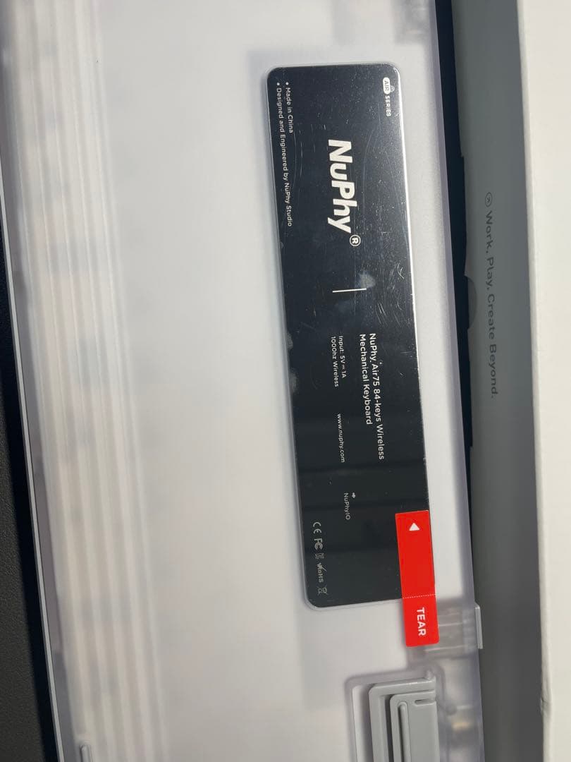 NuPhy AIR75 v3 blush nano US配列　技適なし