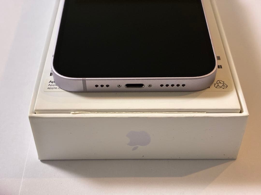 ★iPhone14 ￼128GB SIMフリー 美品 パープル★