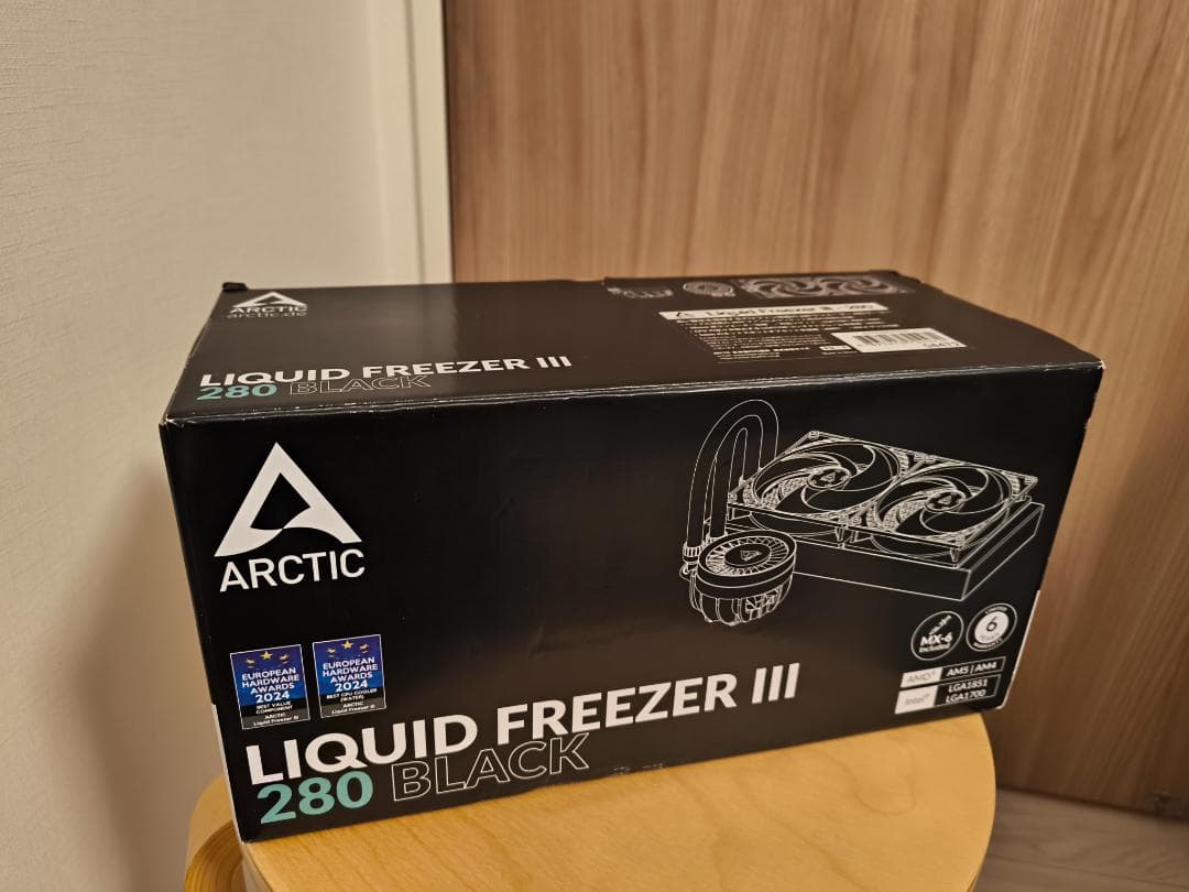 ARCTIC LIQUID FREEZER III 280 水冷CPUクーラー