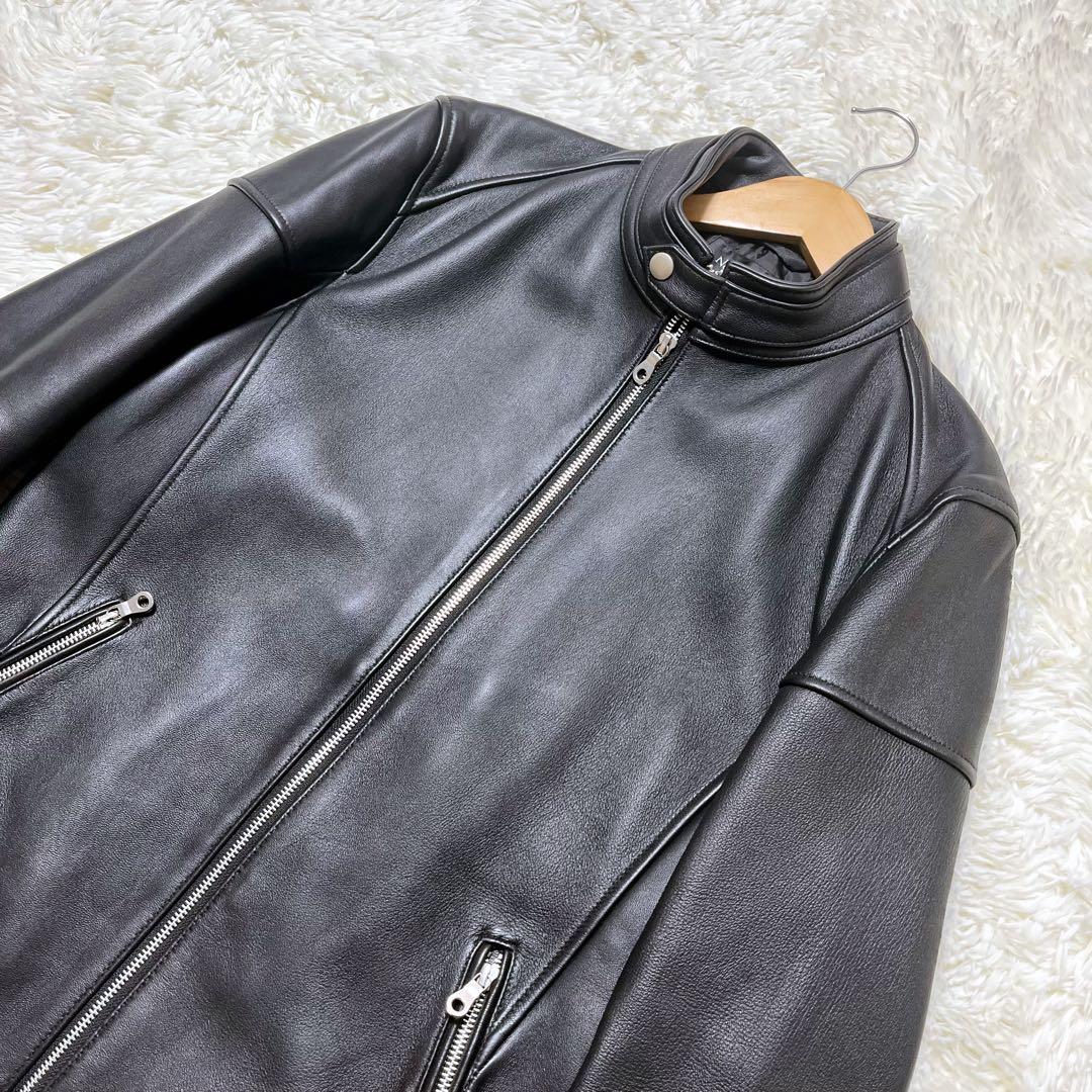 【美品】Nowadays MEN'S BIGI レザージャケット シングル 4