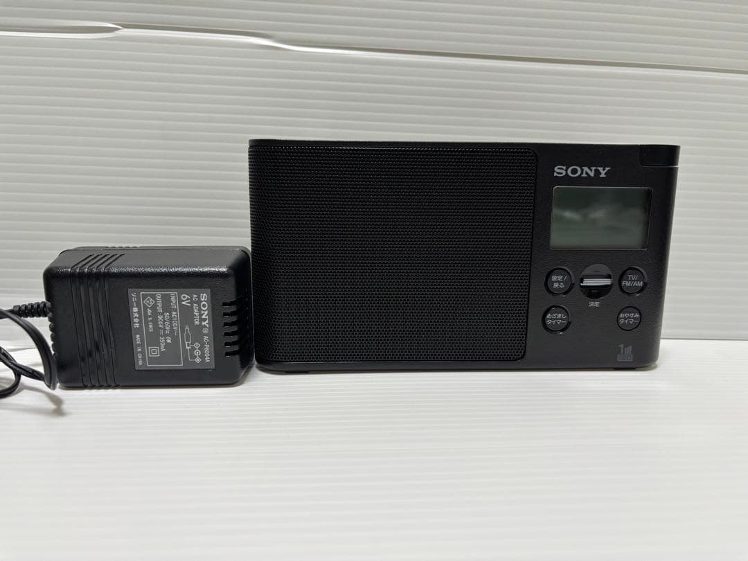 SONY XDR-56TV (black) AM/FM/TV ※アンテナ折れあり