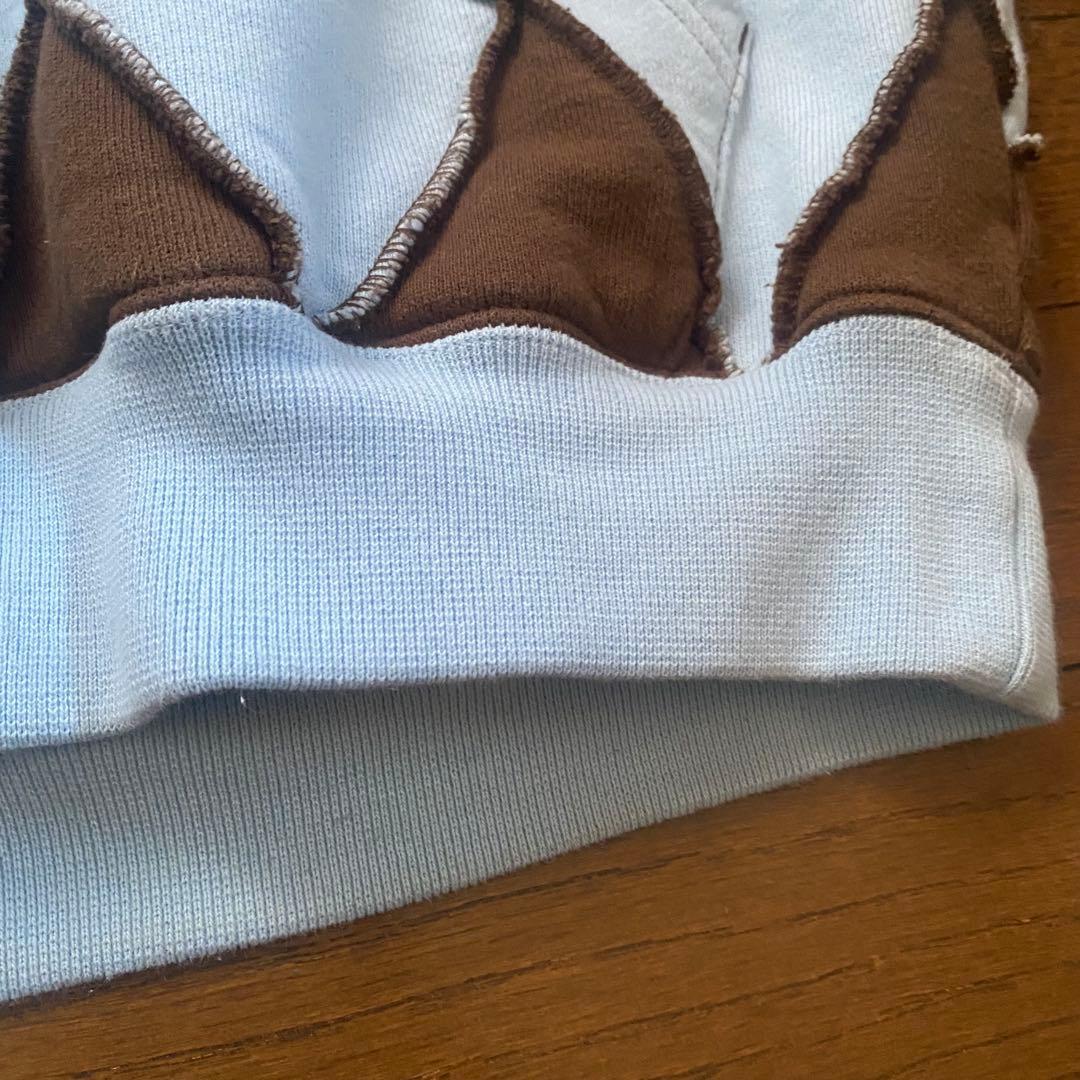 【定価33000】BoTT Patchwork Hoodie パーカー　Mサイズ