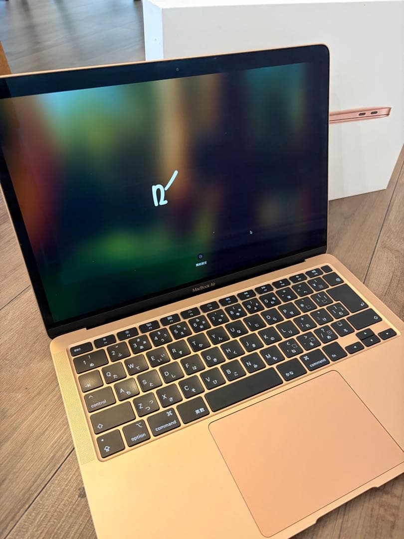 Apple MacBook Air 2020 Core i5ゴールド 箱付き