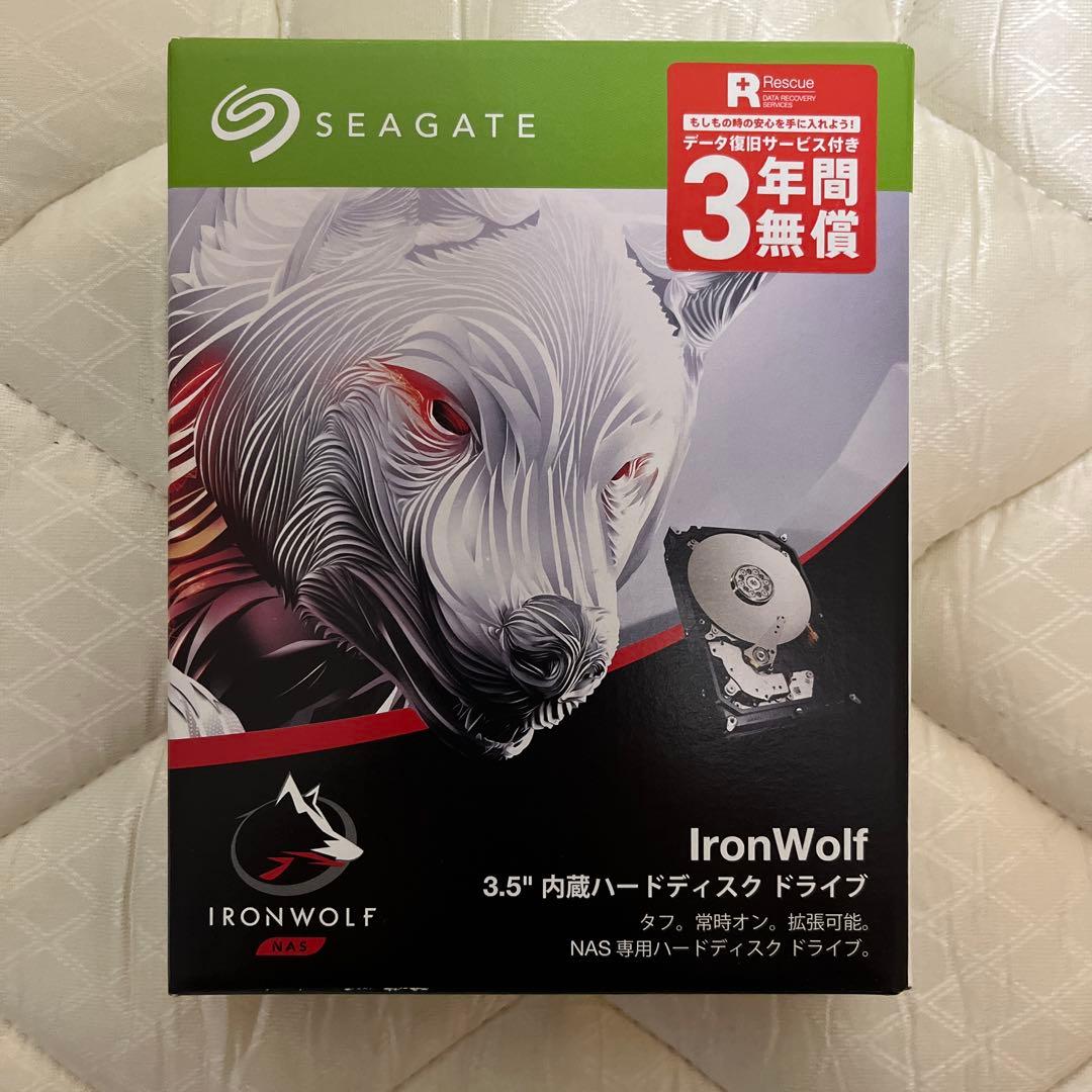 JUN T様　Seagate IronWolf 8TB 内蔵型HDD 2台