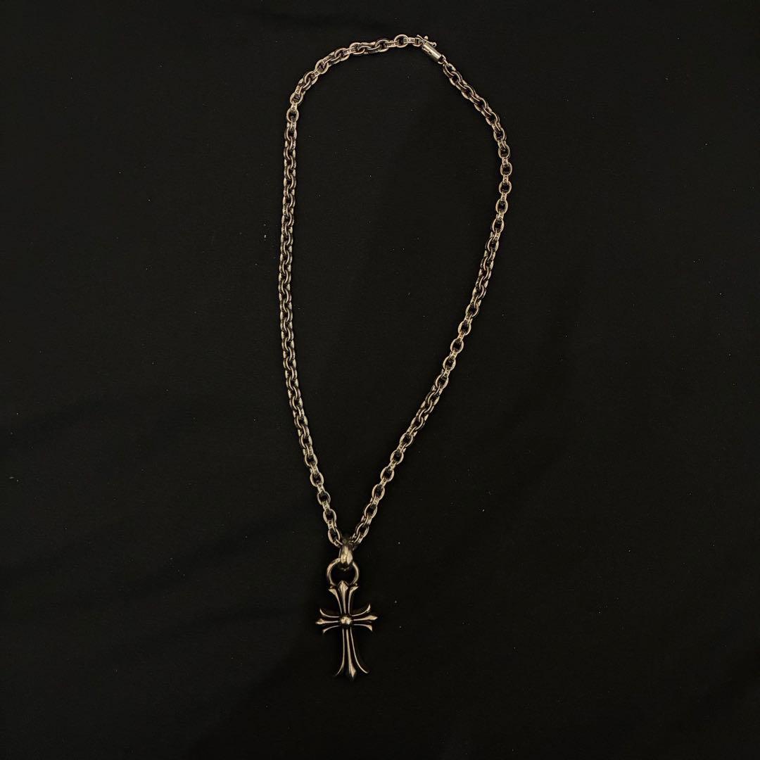 ネックレス ペーパーチェーン タイニークロス