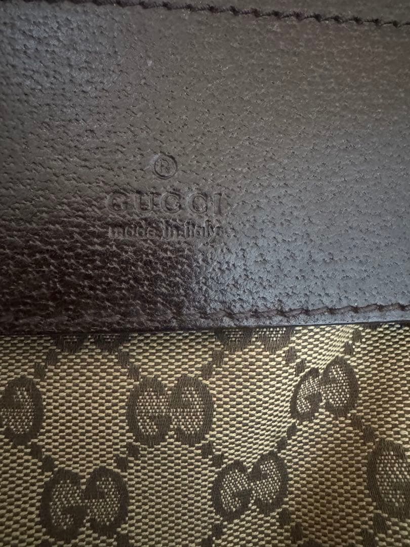 GUCCI グッチ　ウエストポーチ　ボディバッグ　GGキャンバス　28566