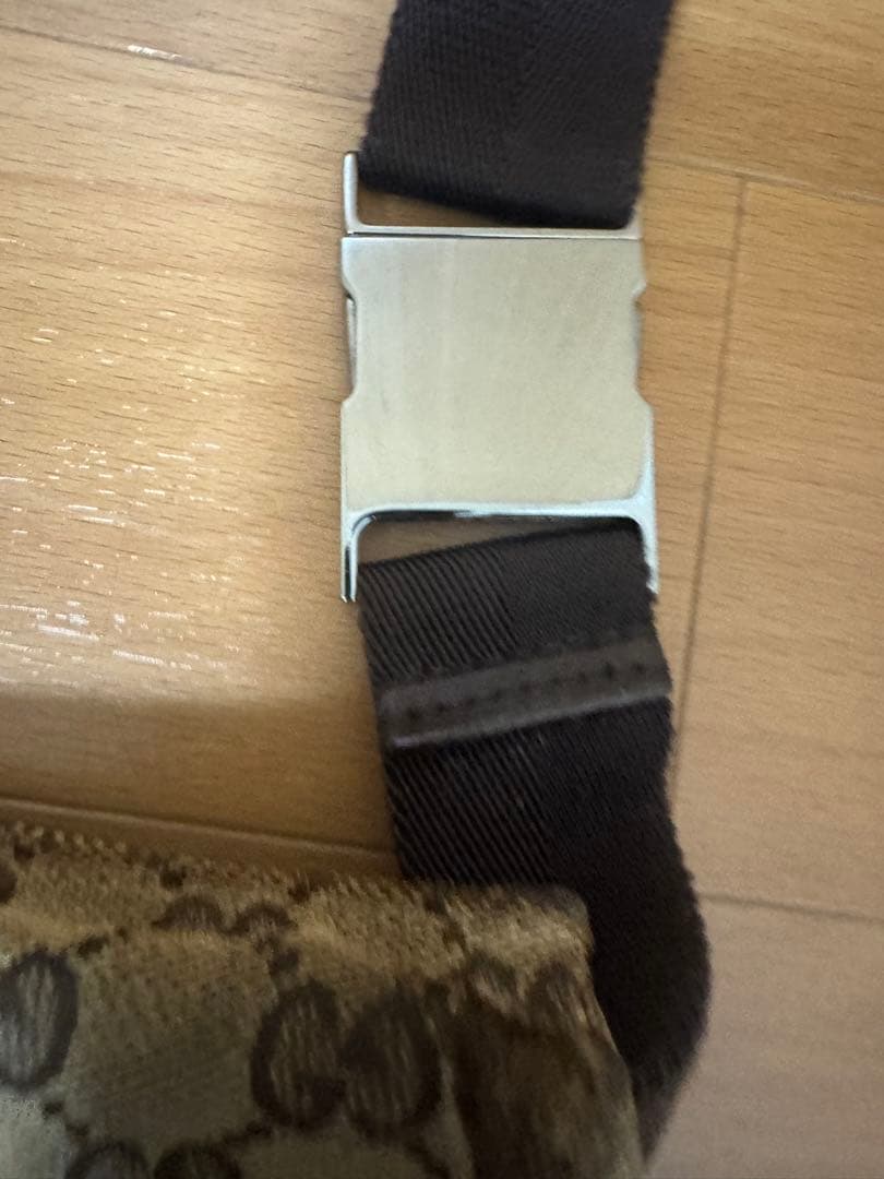 GUCCI グッチ　ウエストポーチ　ボディバッグ　GGキャンバス　28566