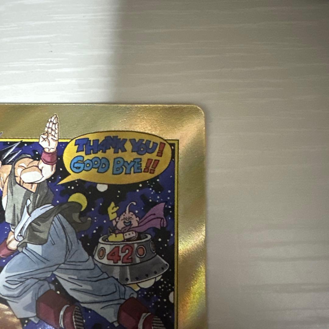 マンガブースター2 エナジーマーカー 金 E-90 パラレル 42巻 表紙 美品