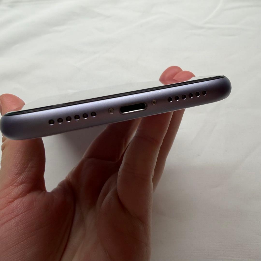 【FAJR】iPhone11 パープル 64GB ＋未使用付属品付