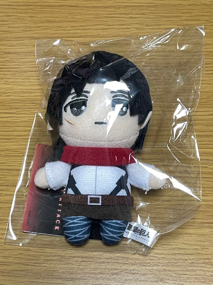 進撃の巨人 劇場版 ぬいぐるみキーホルダー 4点セット