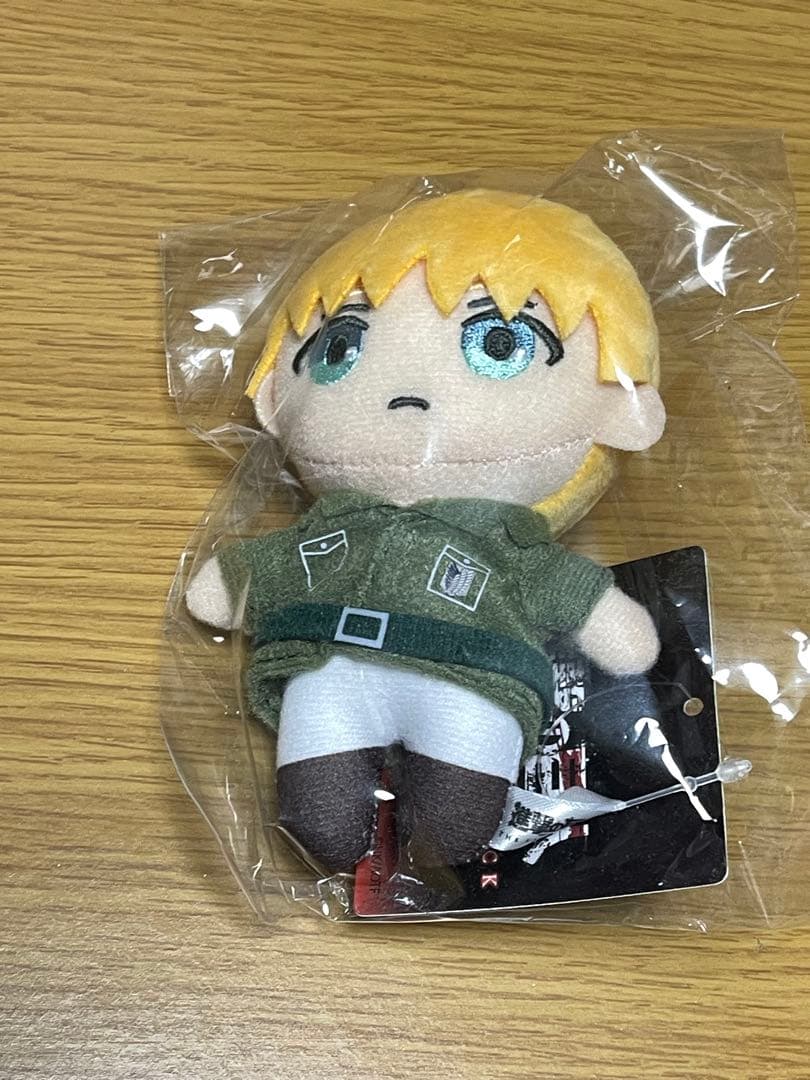 進撃の巨人 劇場版 ぬいぐるみキーホルダー 4点セット