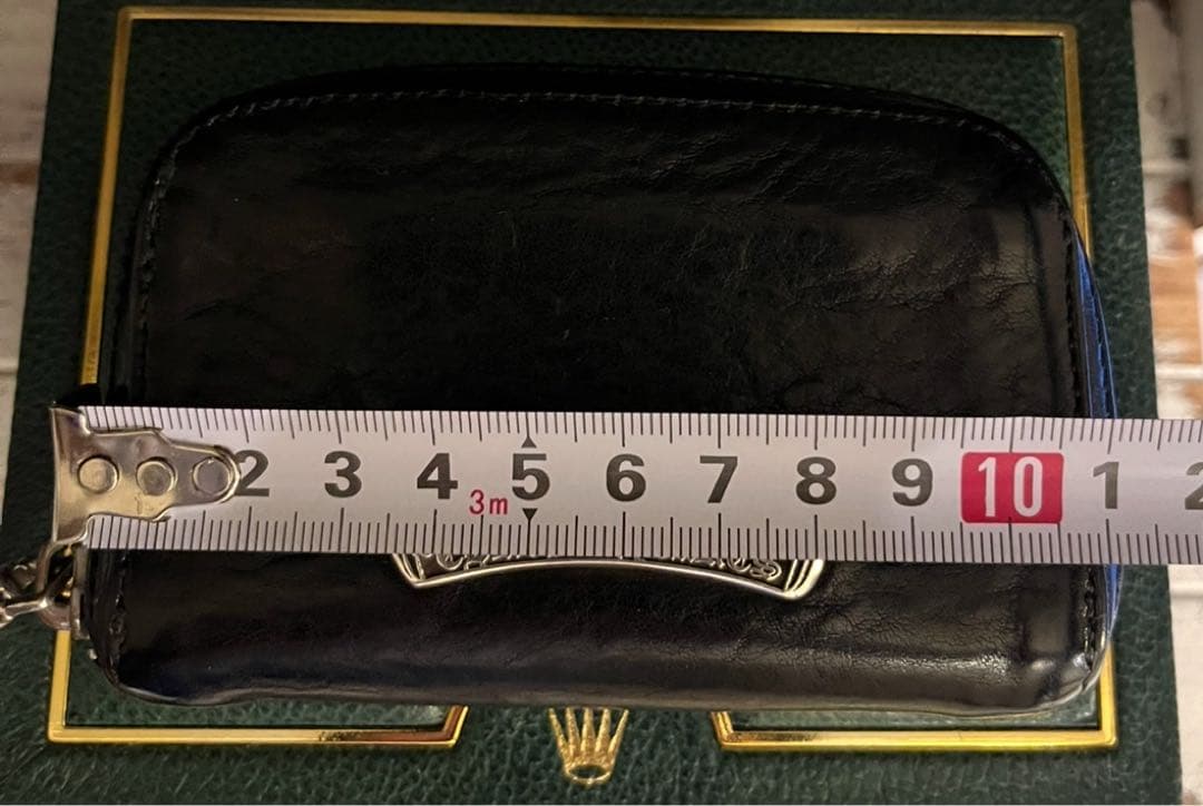 CHROME HEARTS ブラックレザーケース