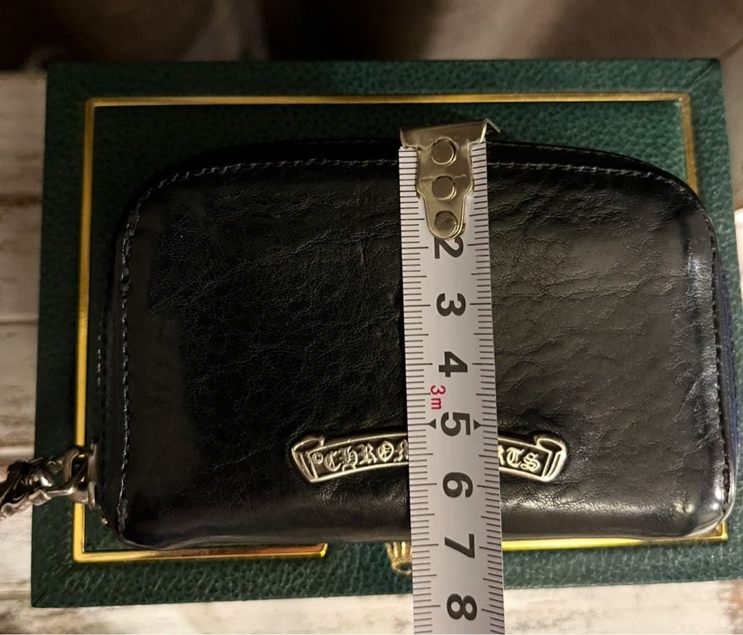 CHROME HEARTS ブラックレザーケース
