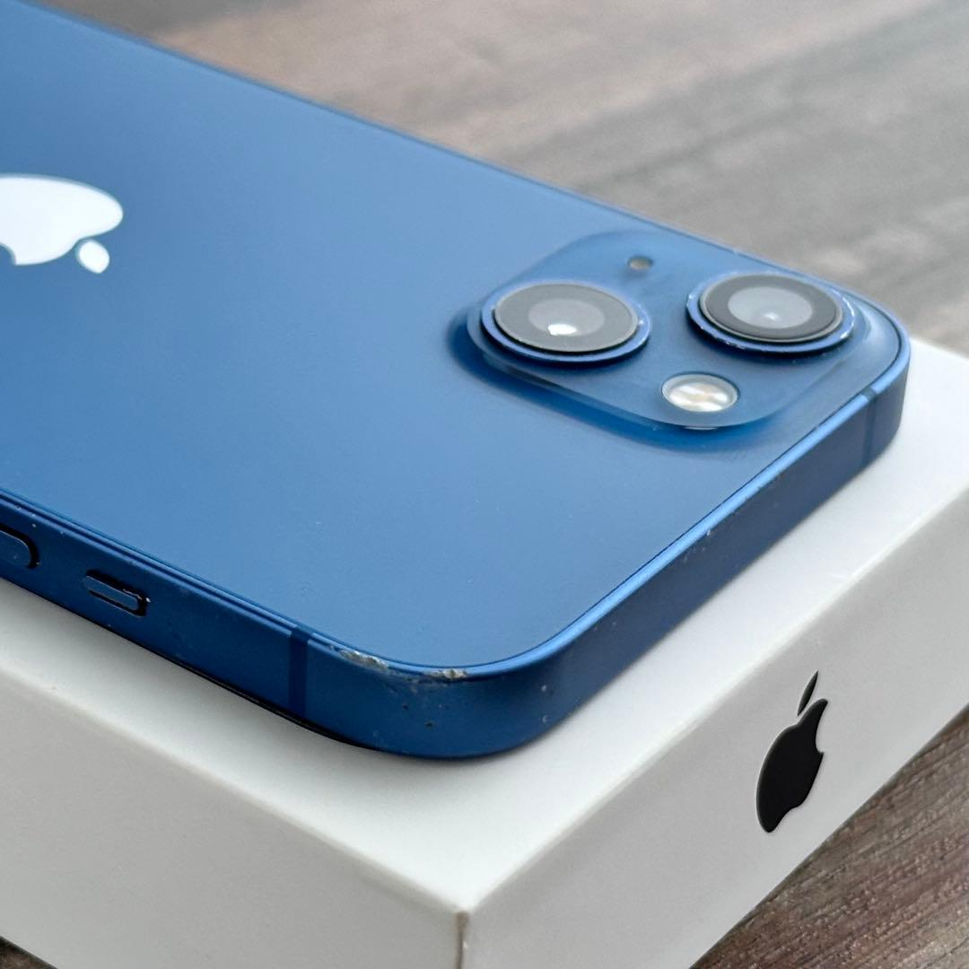 【良品◎】iPhone13 本体 Blue 128GB SIMフリー