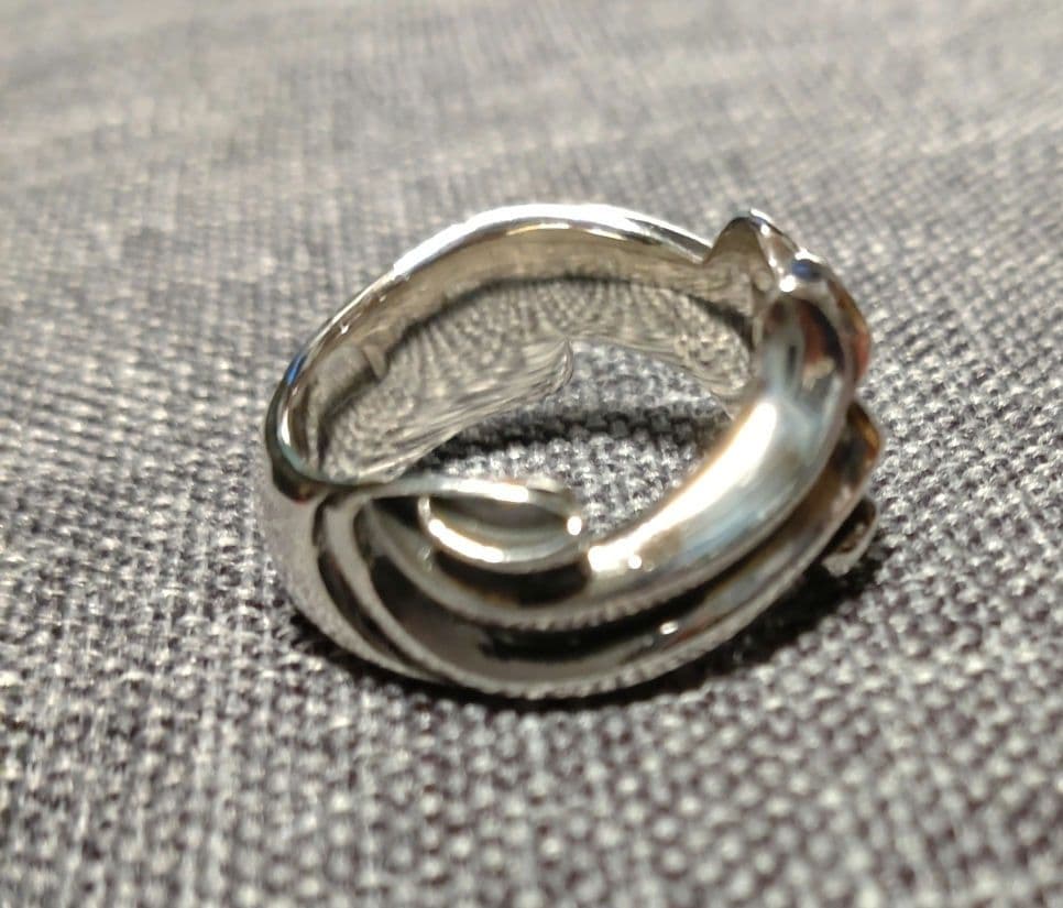 週末限定値下げ　廃番品　ディールデザイン リング　925