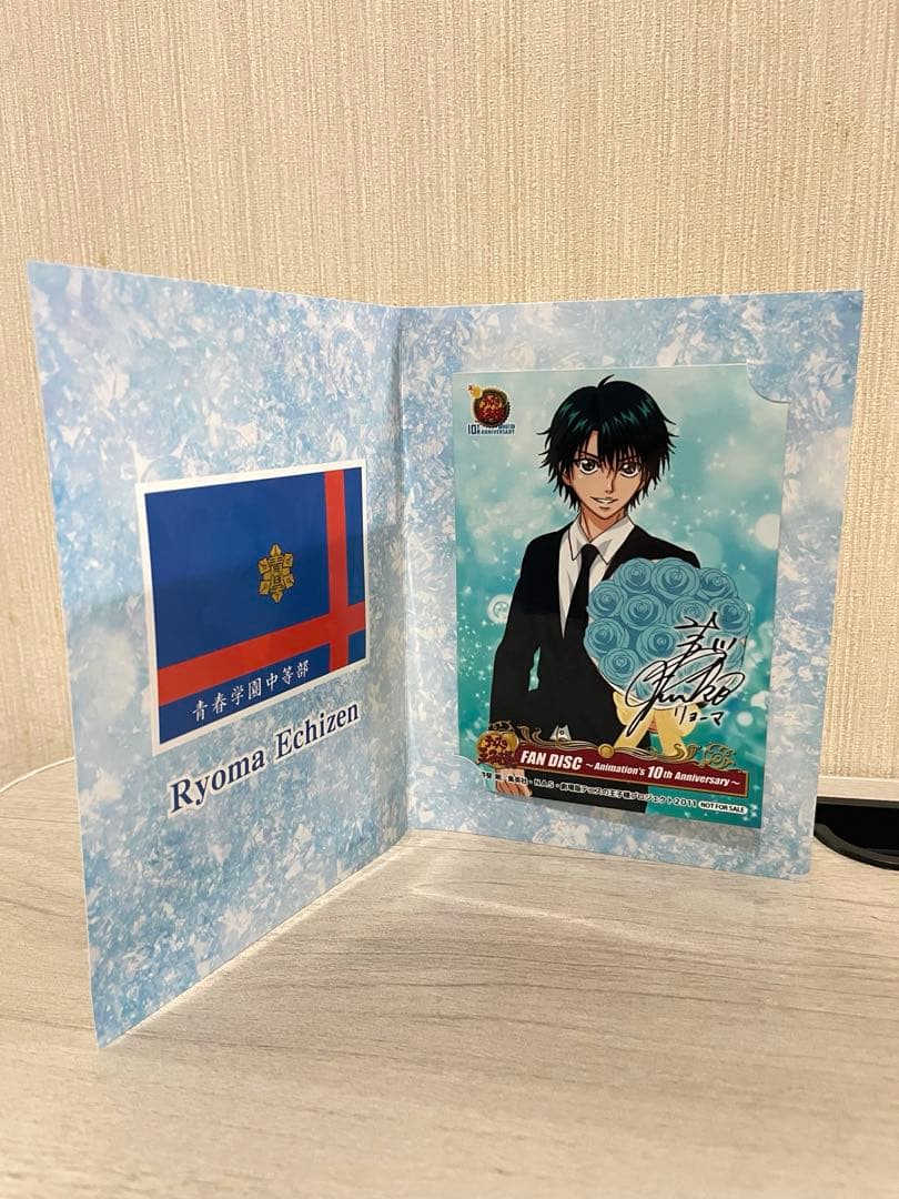 テニスの王子様 10周年 アニバーサリー サイン入りブロマイド　セット