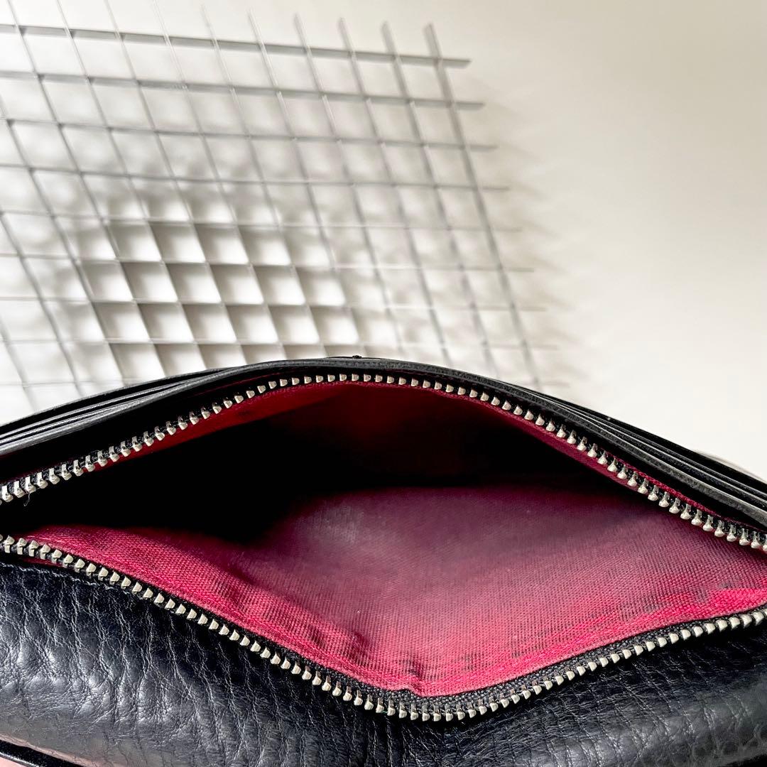 ヴィヴィアンウエストウッド ライダース ウォレット 長財布 ジップ ブラック