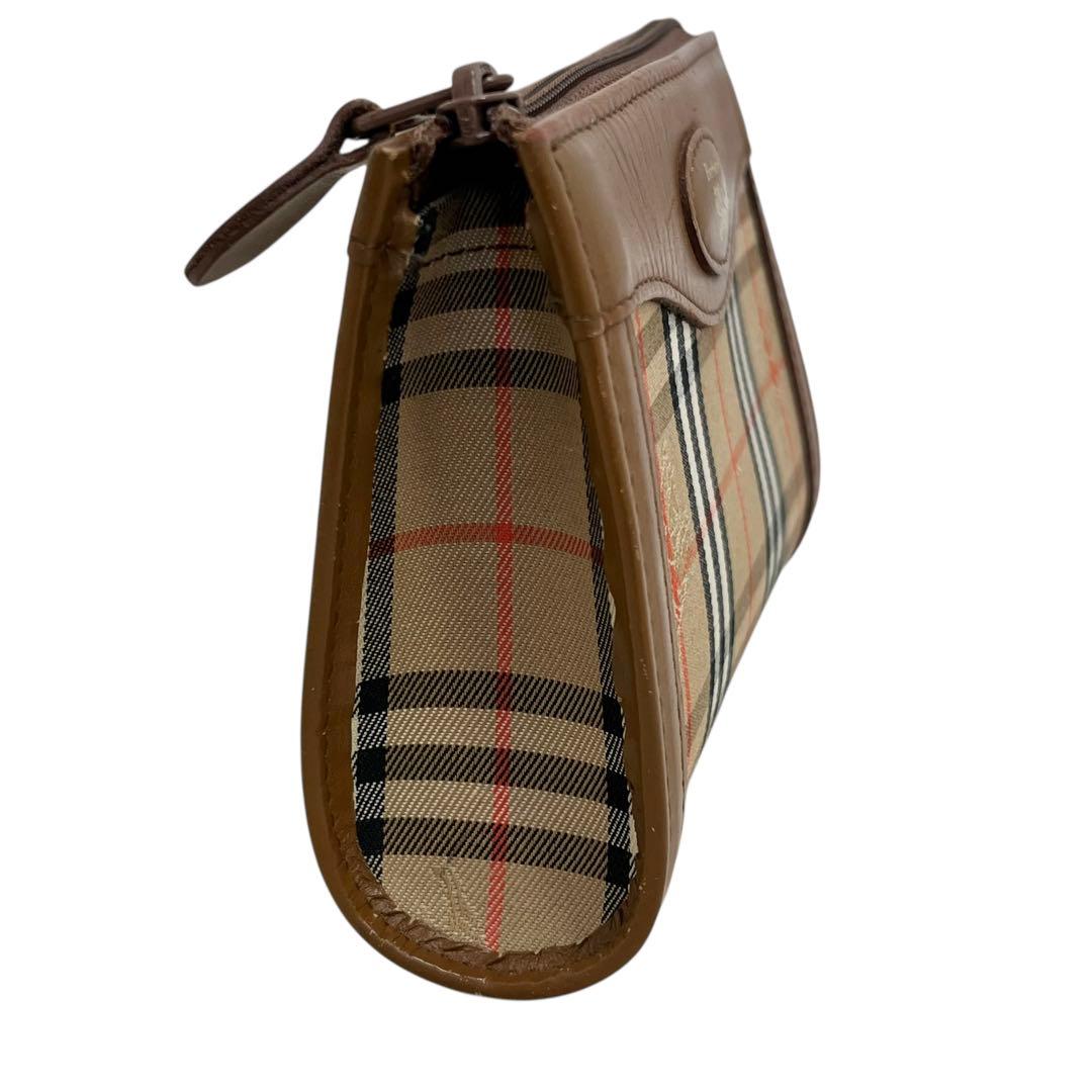 良品　バーバリー　BURBERRY ノヴァチェック ミニポーチ