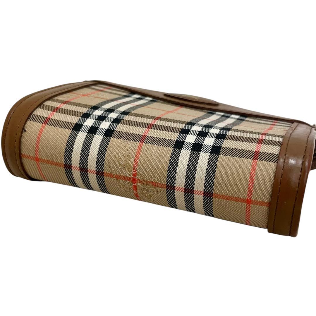 良品　バーバリー　BURBERRY ノヴァチェック ミニポーチ
