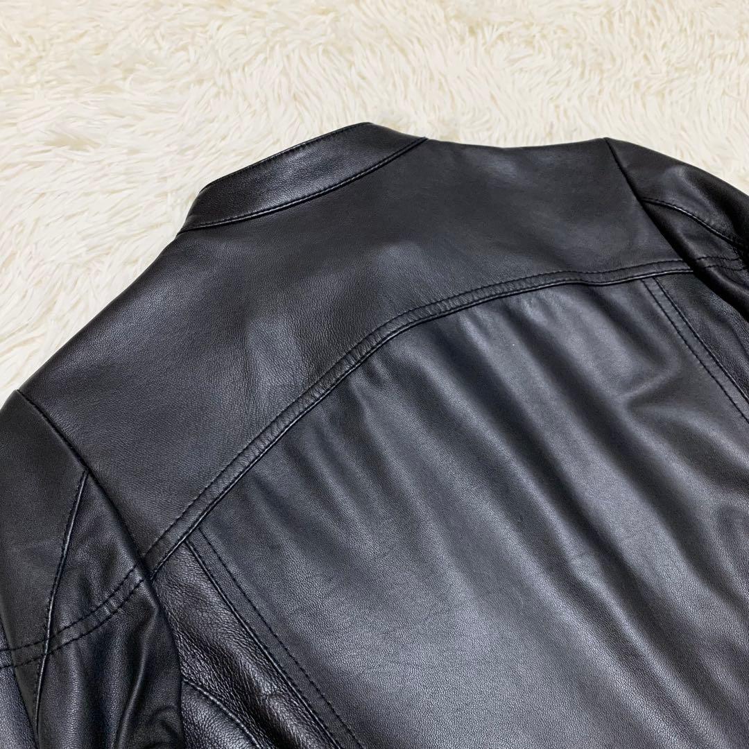 【⭐Mian⭐】ディーゼル ライダースジャケット シングル 黒 XS相当