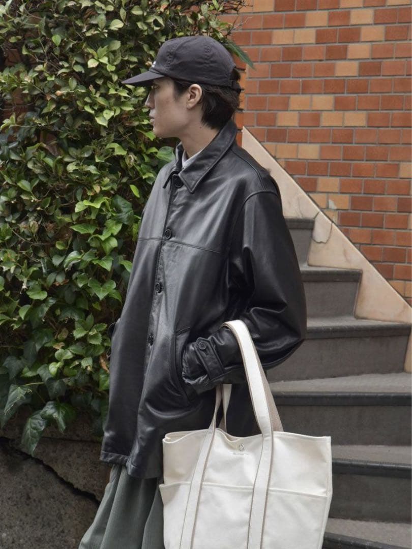 値下げ！25AW UNIVERSAL PRODUCTS LEATHER コート3