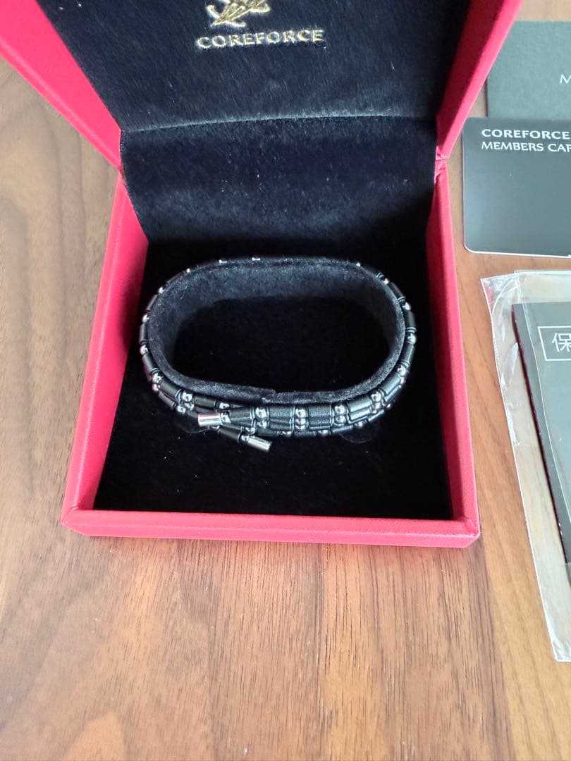 値下げ‼️COREFORCE ブラック ブレスCFL70