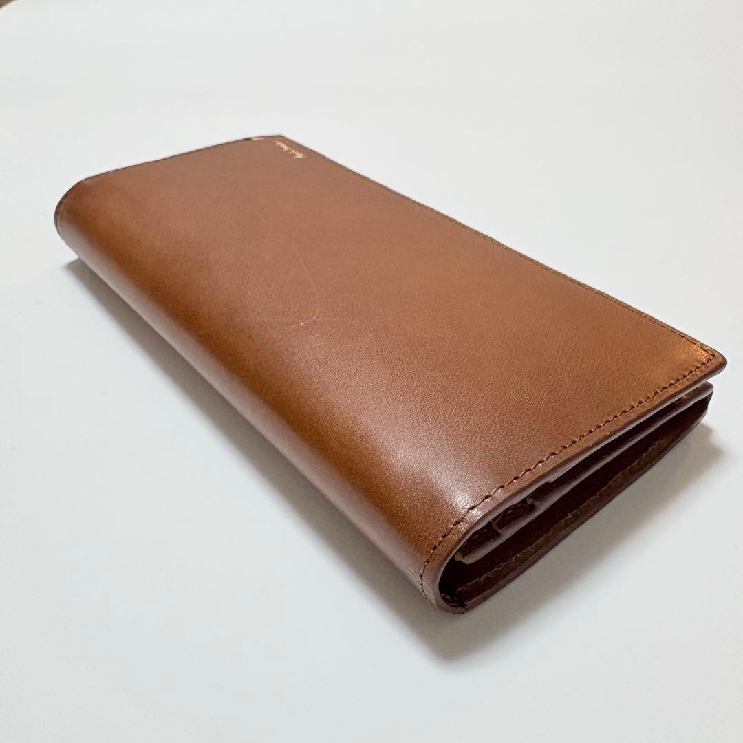 新品✨Paul Smith✨ポールスミス✨被せ✨長財布✨ブラウン✨人気✨未使用