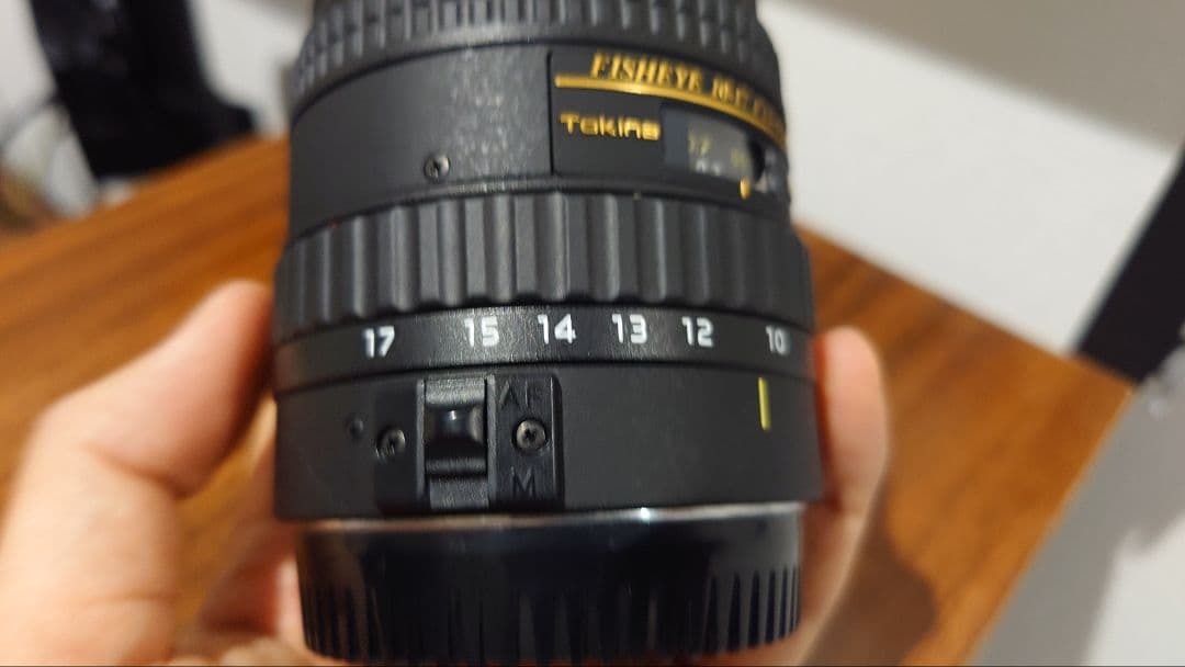 レンズ(ズーム) Tokina10-17mmF3.5-4.5AT-X107DX FisheyeEF