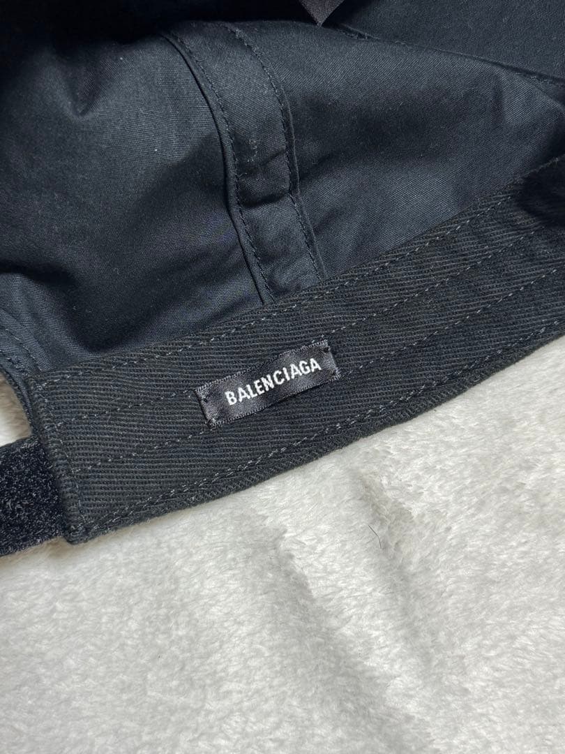【美品】 状態◎ BALENCIAGA ブラックキャップ L59