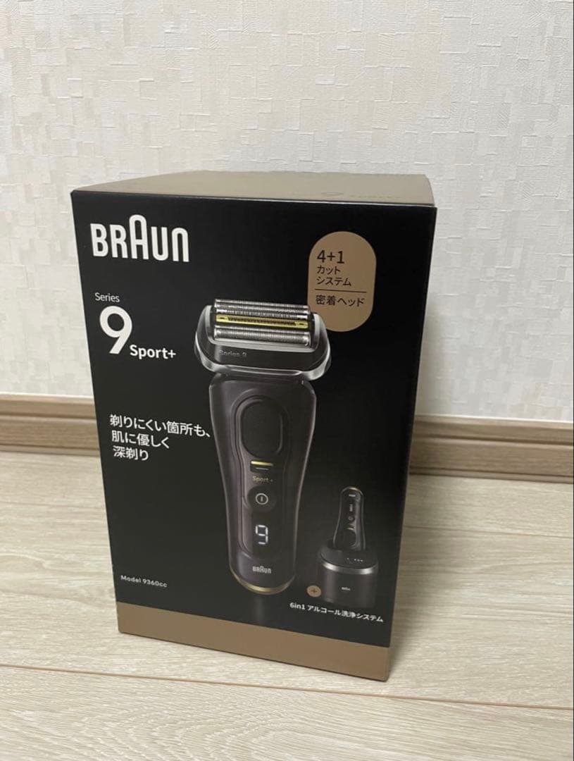 Braun Series 9 Sport+ メンズシェーバー