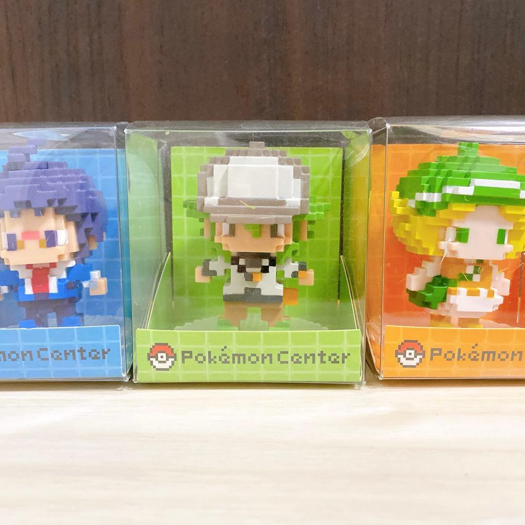 ポケモン ドットフィギュア ゲームドット チェレン N ベル 3点セット