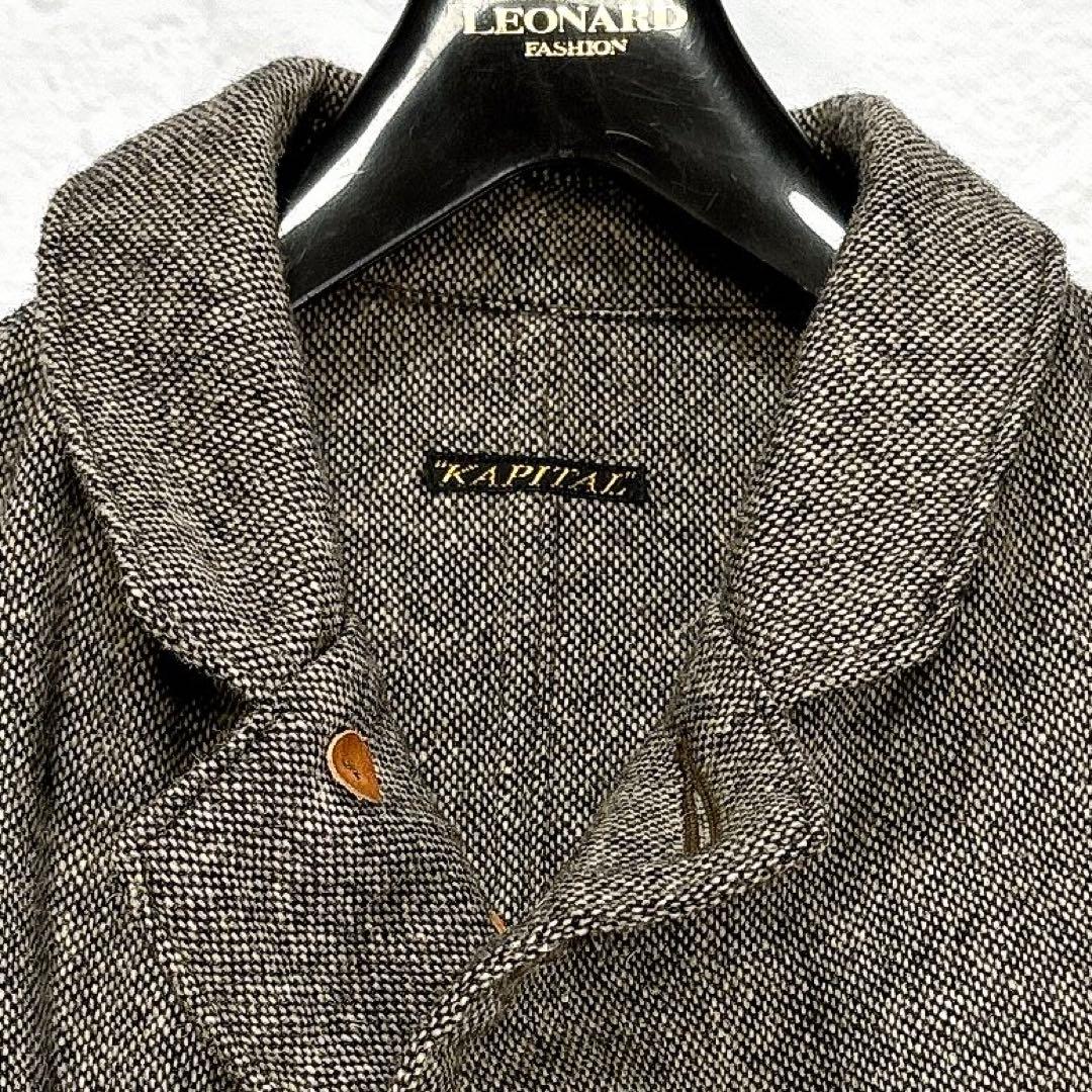 ✨美品✨キャピタル　ジャケット　ウール混　ドルマンスリーブ　変形　男女兼用