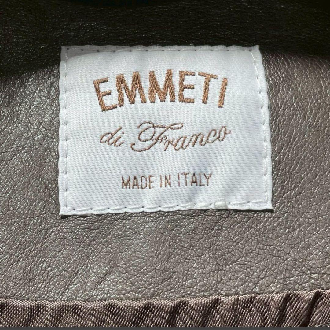 ✨️美品✨️ 定価30万 エンメティ EMMETI ラムスキン ライダースジャケット