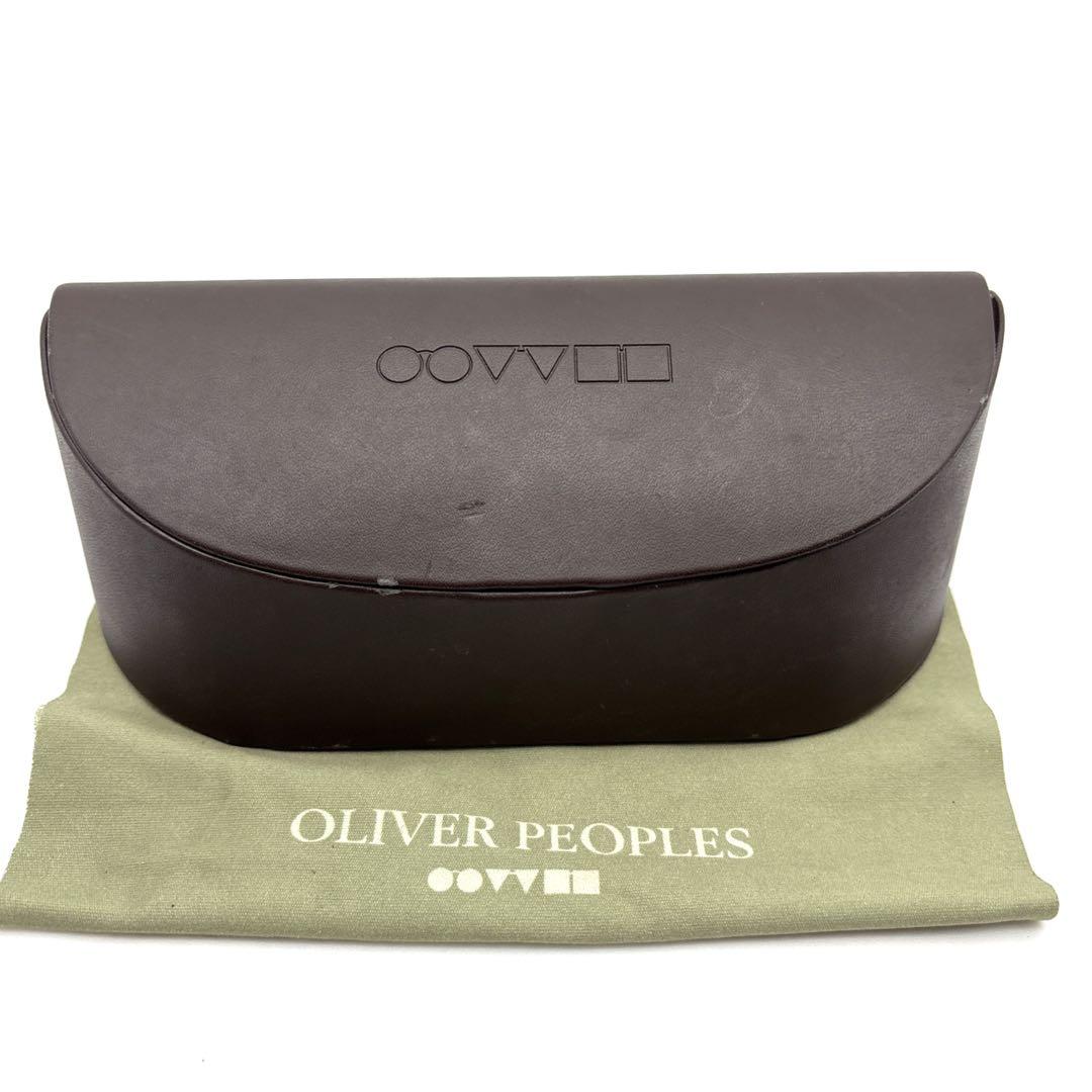 【美品】オリバーピープルズ Meline ブラック×シルバー ブルーレンズ