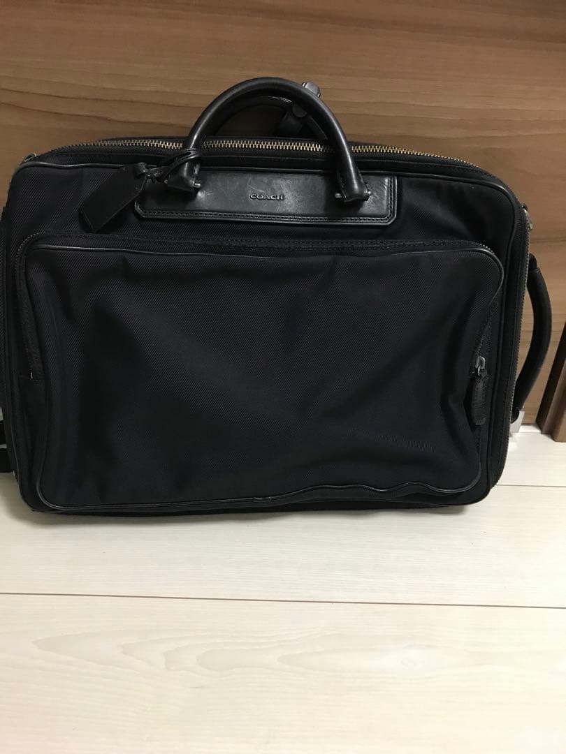 COACH コーチ 3way ビジネスバッグ リュック ショルダーバッグ 大容量
