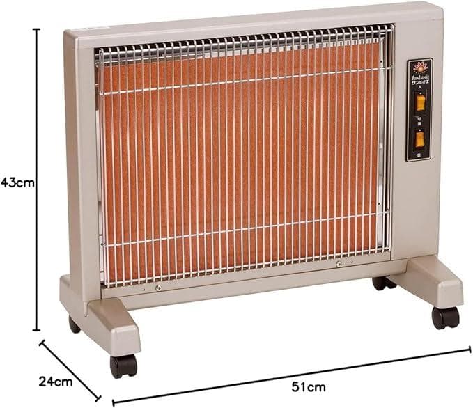 サンルミエ　エクセラ5　N500LS-GR 遠赤外線ヒーター ベージュ