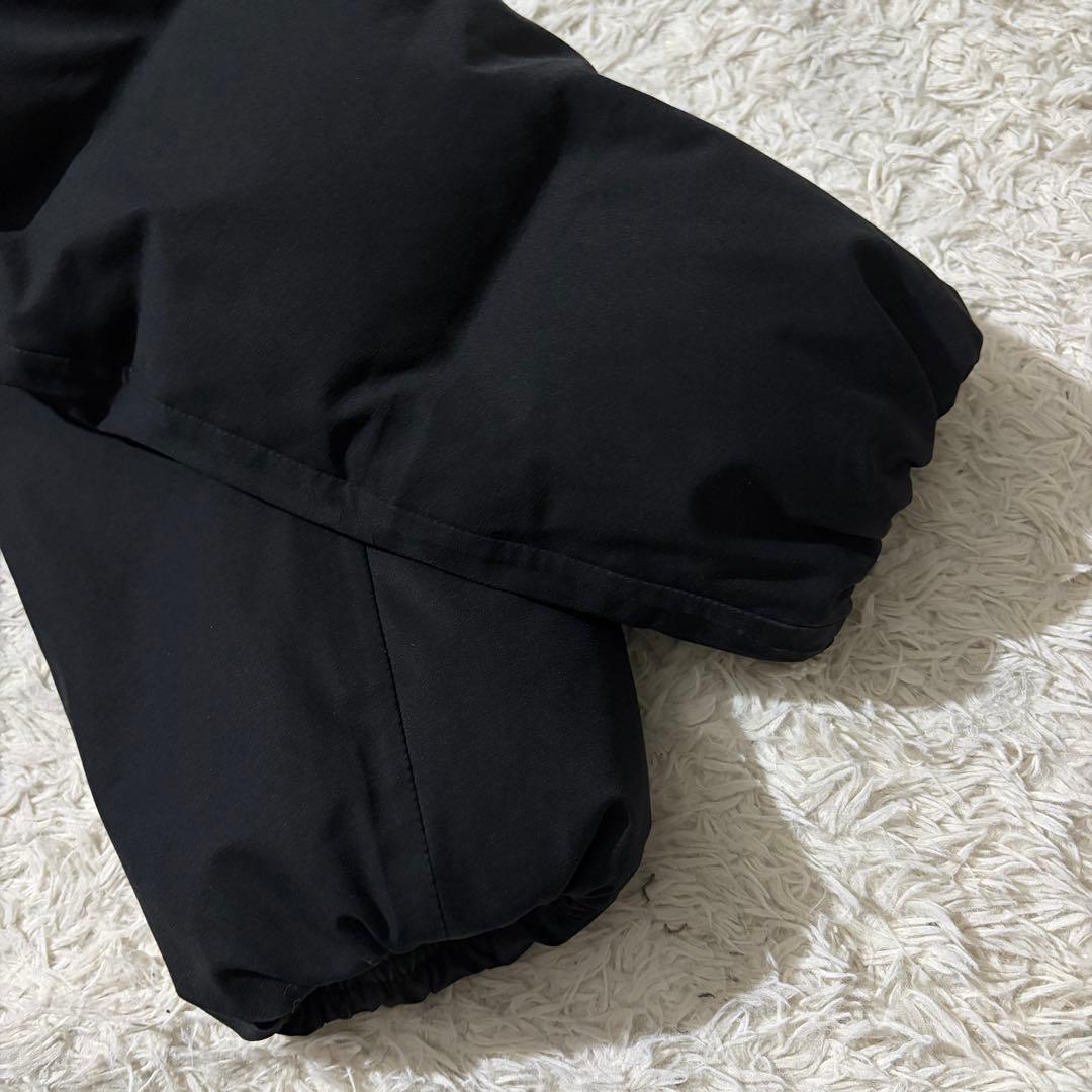 デサント 水沢ダウン BShop別注 BIGショートジャケット ブラック M