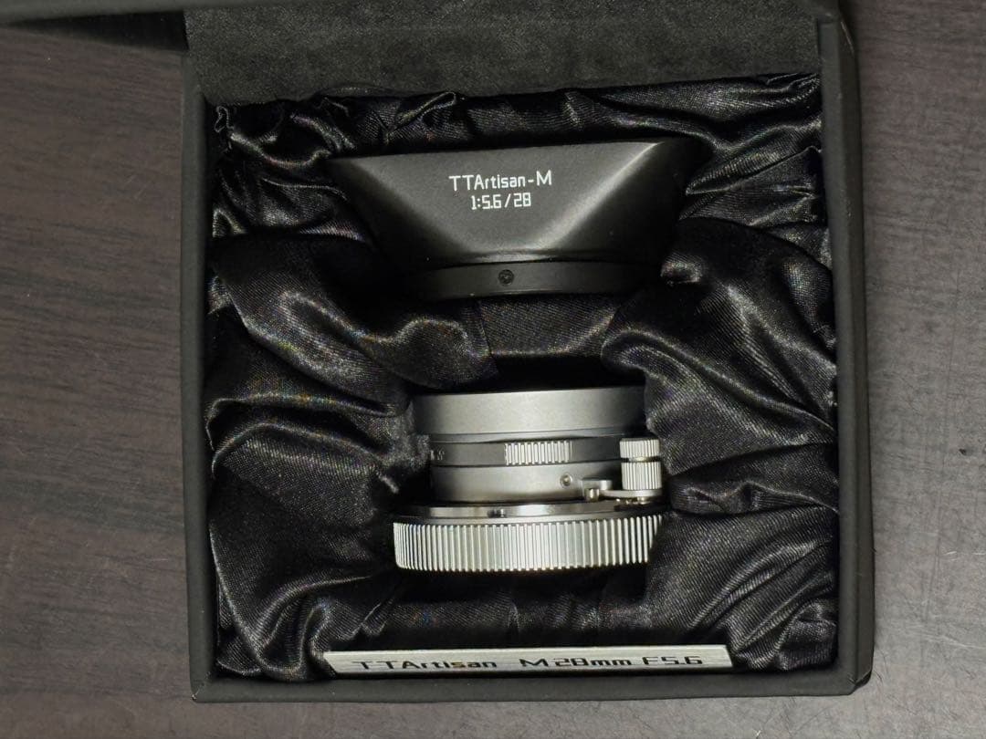 TTArtisan 28mm F5.6 Mマウント シルバー　美品