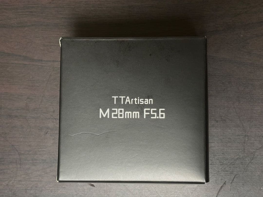 TTArtisan 28mm F5.6 Mマウント シルバー　美品