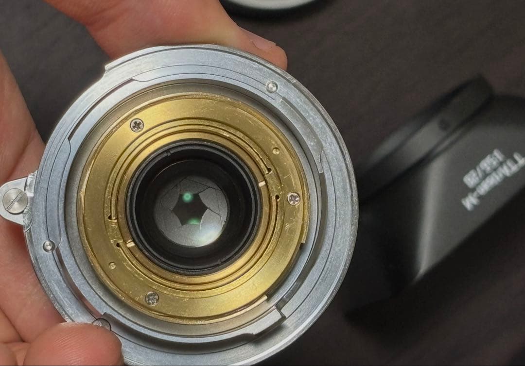 TTArtisan 28mm F5.6 Mマウント シルバー　美品