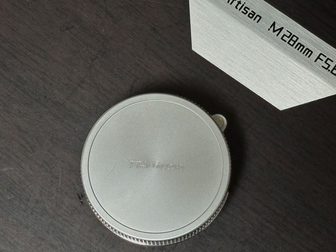 TTArtisan 28mm F5.6 Mマウント シルバー　美品