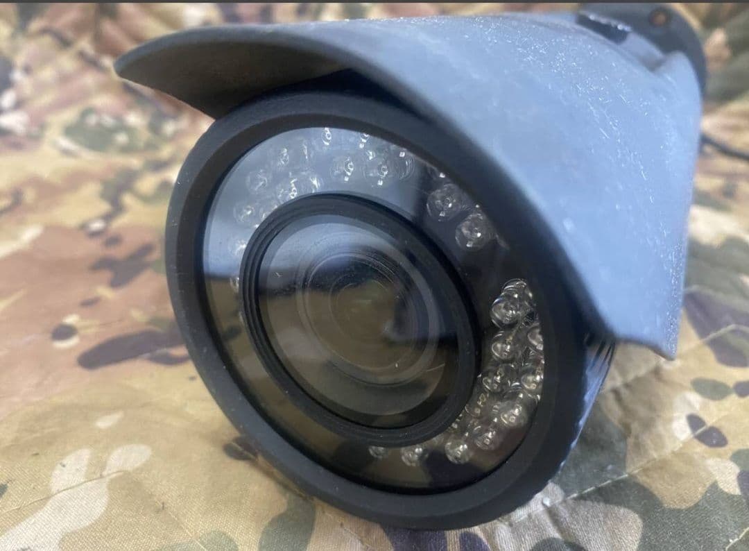 NSS 防水暗視カメラ NSC-AHD942-4M BK　2台セット！ジャンク