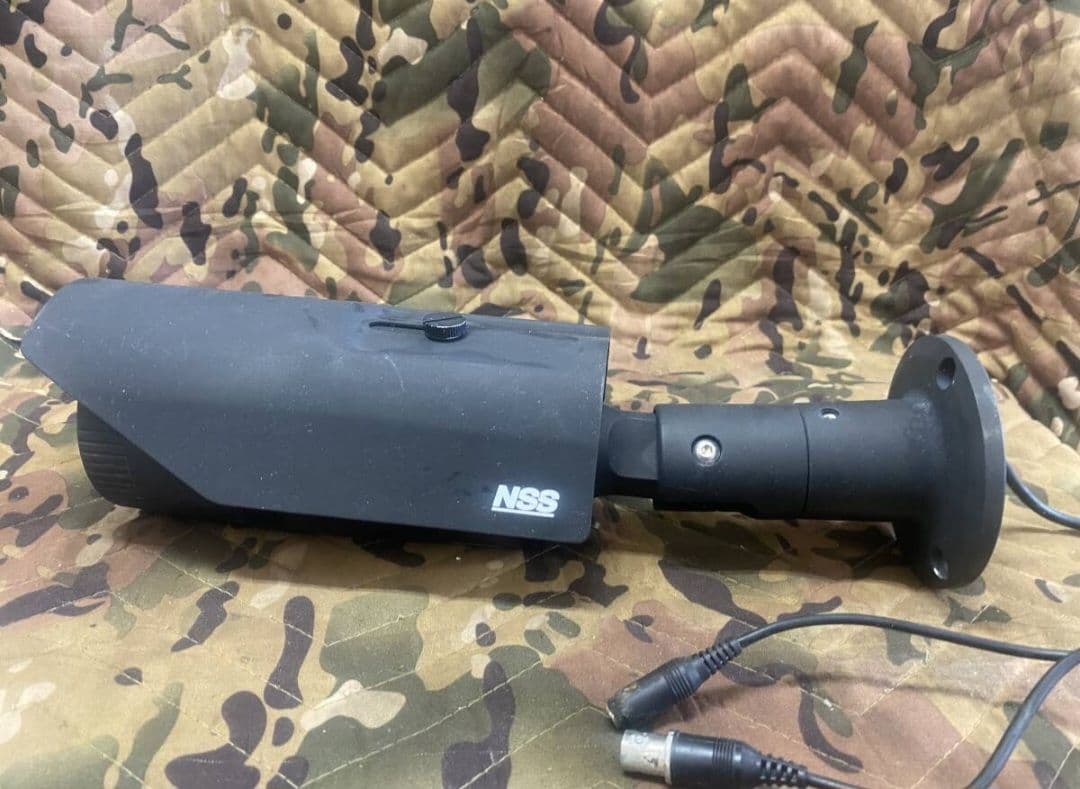 NSS 防水暗視カメラ NSC-AHD942-4M BK　2台セット！ジャンク