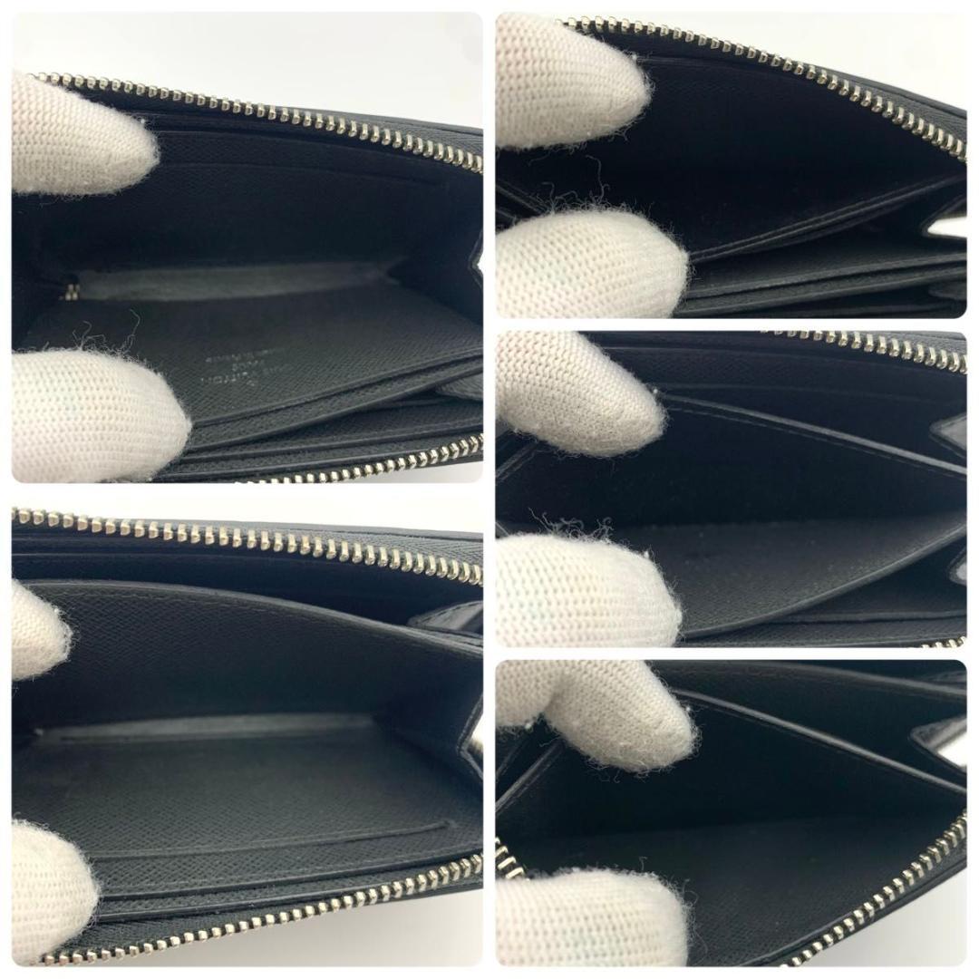 箱付き ルイヴィトン ジッピーパース 財布 ケース コンパクト 黒