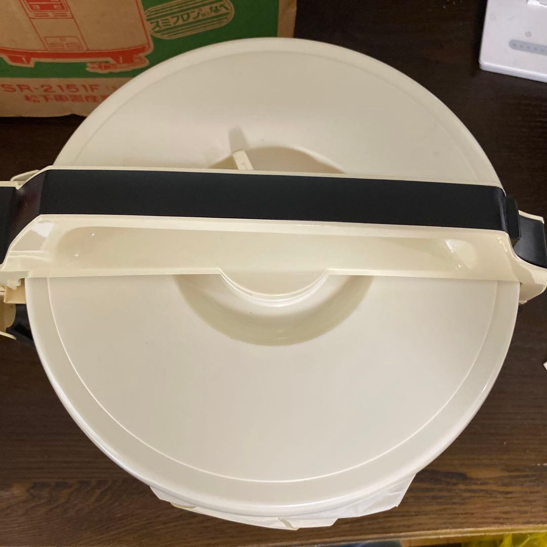 【昭和レトロ】National 大容量　電子炊飯ジャー　炊飯器　新品　未使用