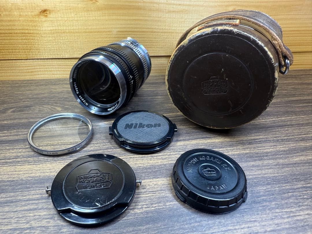 レンズ(ズーム) Nikkor-P 105mm f2.5 NIPPON KOGAKU JAPAN