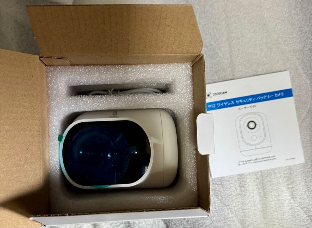 【新品】ペットカメラCOCOCAM 2K バッテリー式防犯カメラ