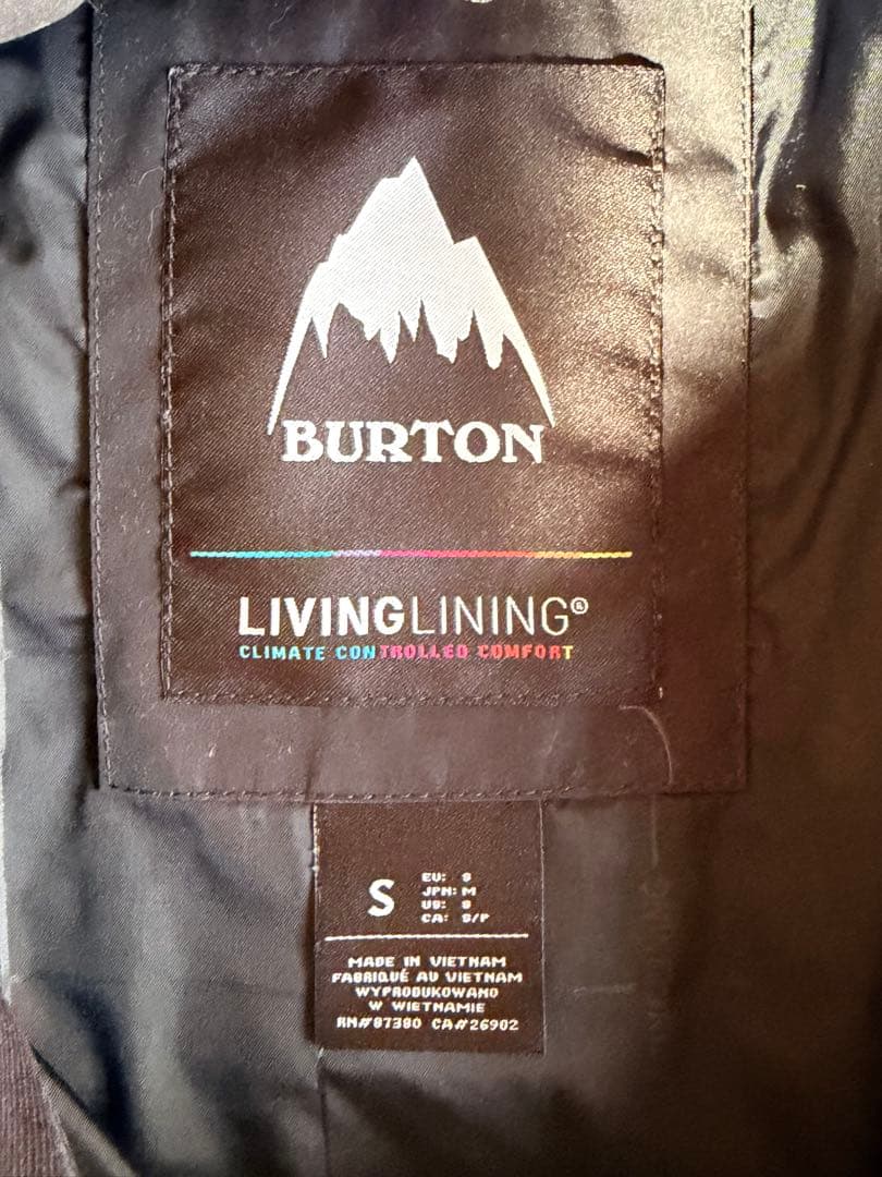 BURTON MEN's FROSTNER ANORAK Sサイズ