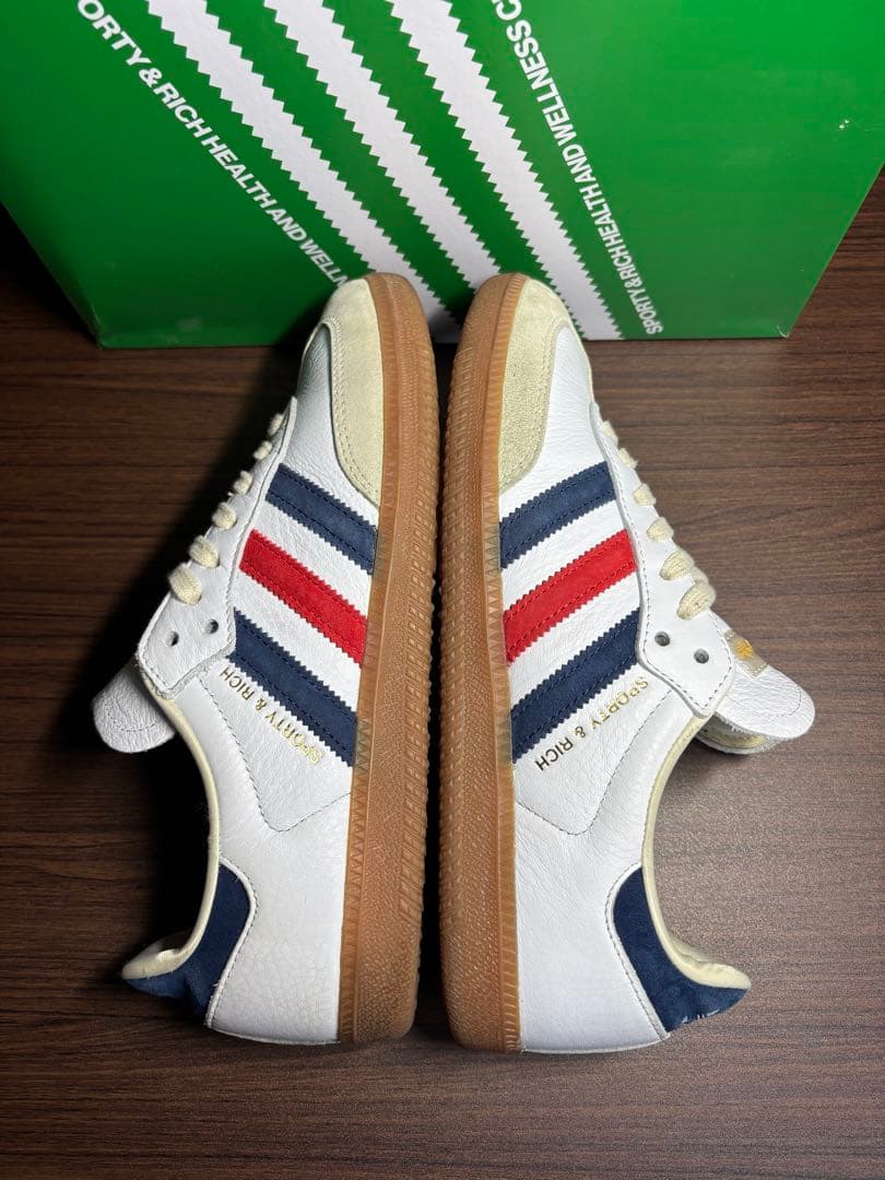 スポーティアンドリッチ × アディダス サンバ OG 中古品　size26.5㎝