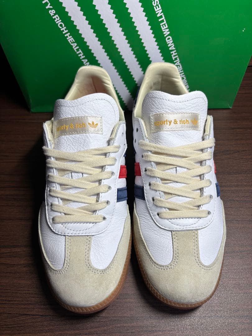 スポーティアンドリッチ × アディダス サンバ OG 中古品　size26.5㎝